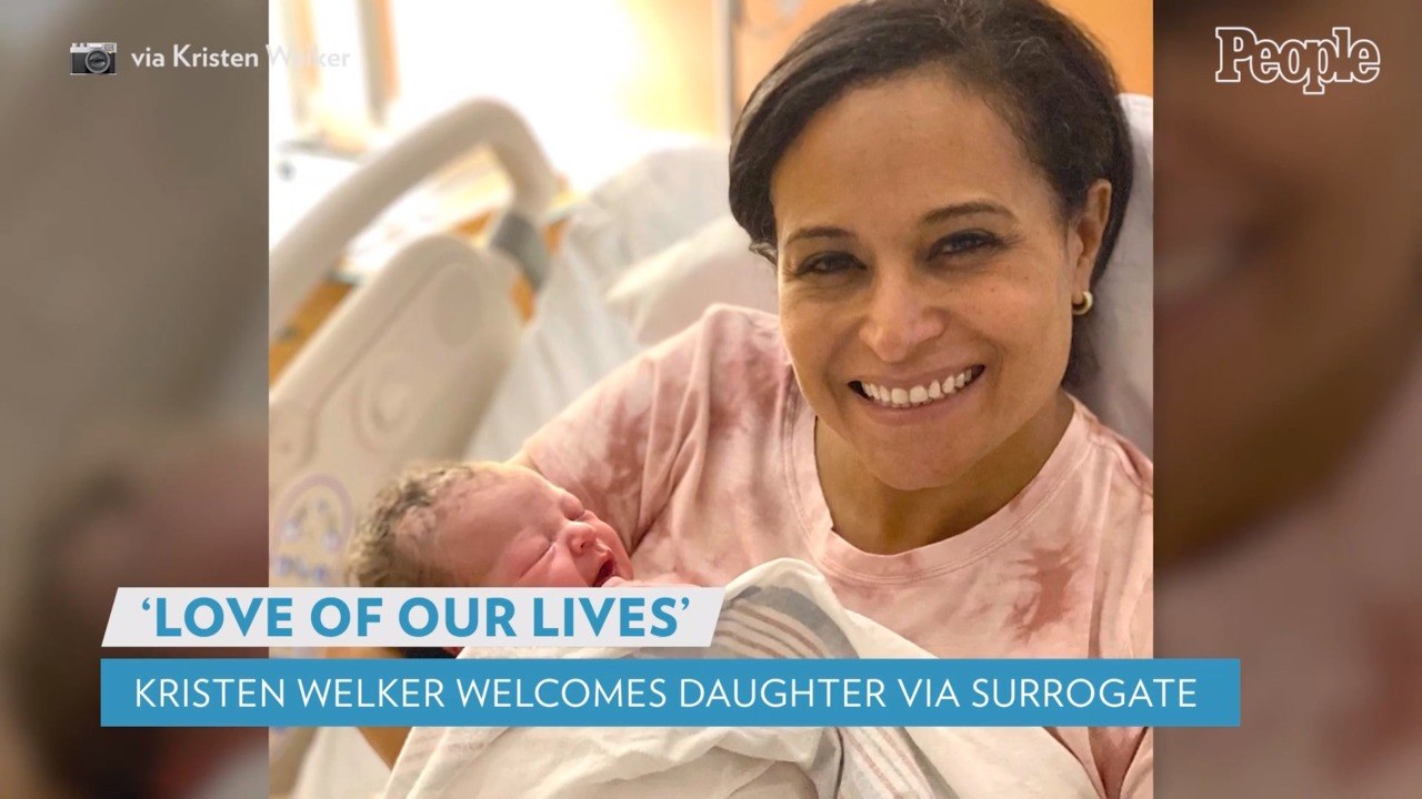 NBC's Kristen Welker First Baby, Daughter Margot Lane, via