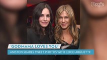 Jennifer Aniston Celebrates Courteney Cox's Daughter Coco on 17th Birthday: 'Godmama Loves You'
