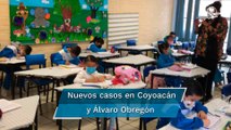 CDMX suma 6 casos positivos de Covid tras regreso a clases presenciales