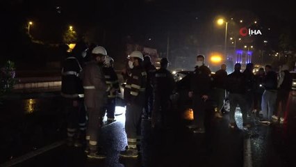 Yağmurda kayganlaşan yol kazaya neden oldu: 2 yaralı