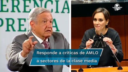 Ofensas de AMLO hacia clase media ponen en entredicho su propio juicio: Lilly Téllez