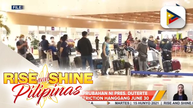Pilipinas, pinalawig ang travel ban sa mga biyaherong galing India, Pakistan, Bangladesh, Sri Lanka, Nepal, UAE, at Oman