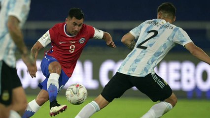 Argentina y Chile empatan 1-1 en su estreno en la Copa América de Brasil