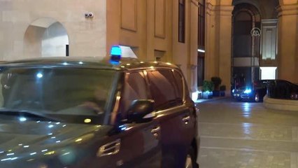 Cumhurbaşkanı Erdoğan Azerbaycan'a geldi