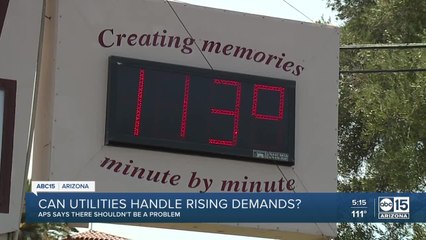 Can Valley utility companies handle rising demands as temps rise?