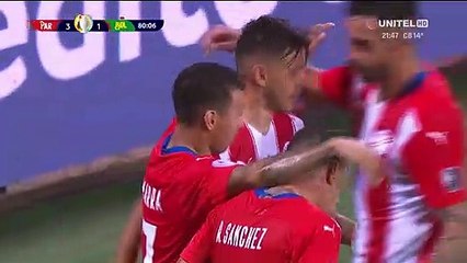 Ángel Romero marcó el 3-1 de Paraguay ante Bolivia