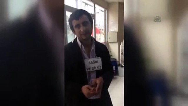 'Sağır dilsiz' dilenci yakalanınca bülbül kesildi