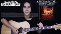 A Thousand Years Guitar Tutorial - Christina Perri Guitar Lesson Tabs + Easy Chords + Guitar Cover