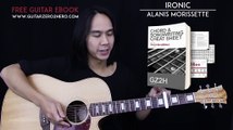 Ironic Guitar Tutorial - Alanis Morissette Guitar Lesson Chords + Tabs + Guitar Cover