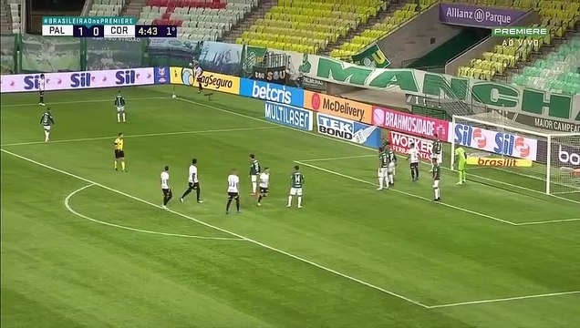Palmeiras x Corinthians (Campeonato Brasileiro 2021 3ª rodada) 1° tempo