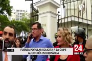 Elecciones 2021: Fuerza Popular pidió a la ONPE auditoría informática de actas electorales