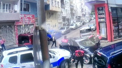 Son dakika... 'Dur' ihtarına uymayarak polise çarpan sürücü böyle yakalandı