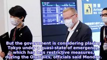 IOC Vice President Coates arrives in Tokyo to coordinate preparations Olympics