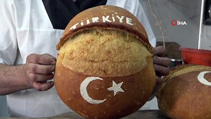 Bu fırından çıkan ekmekler ay-yıldızlı