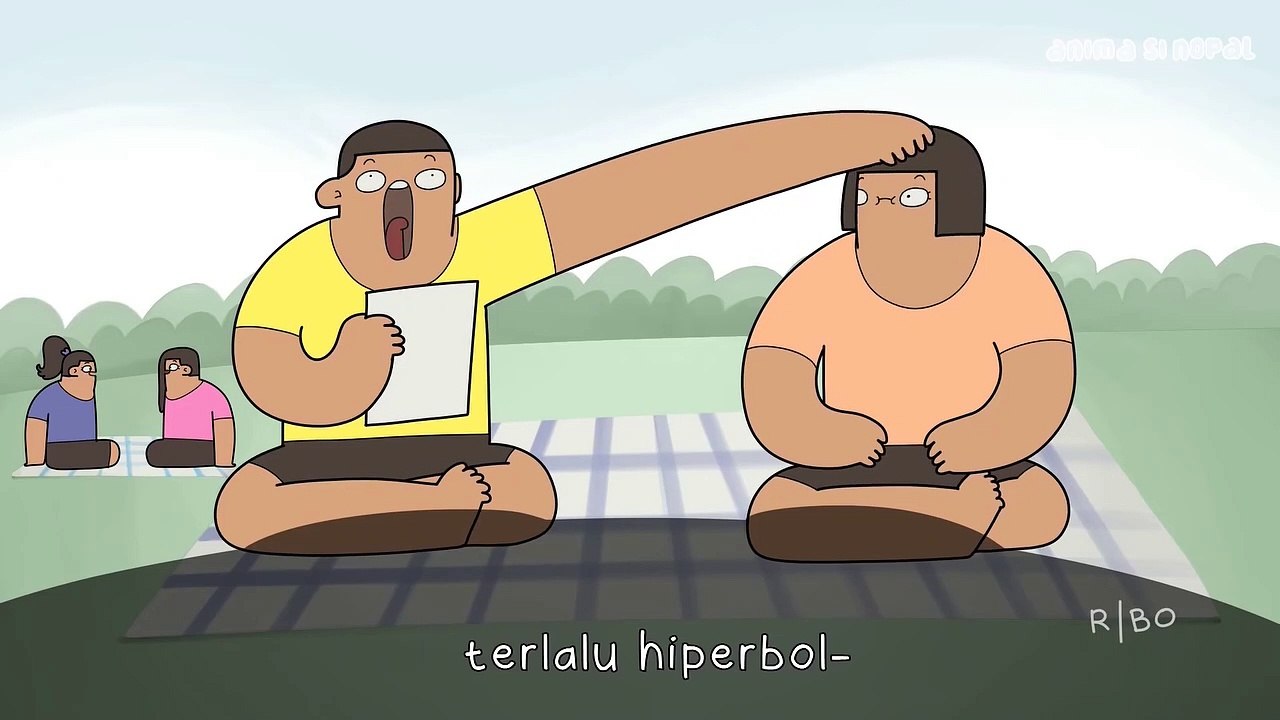 Kartun Lucu -  KELUARGA SI NOPAL JADI SUPERHERO (Animasi Nopal)