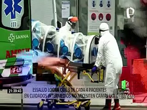 EsSalud logra que 3 de cada 4 pacientes en cuidados intermedios no necesiten camas UCI