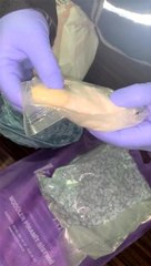 Kütahya'da durdurulan araçta uyuşturucu ele geçirildi