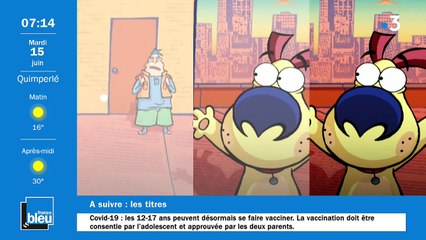 15/06/2021 - La matinale de France Bleu Breizh Izel