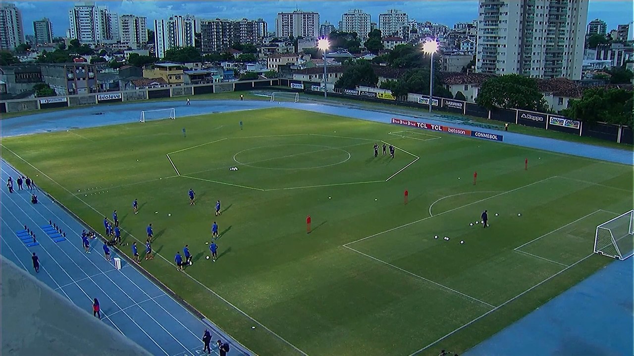 Chile train for Copa America opener