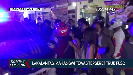 Kecelakaan Maut, Mahasiswi Tewas Terseret Truk