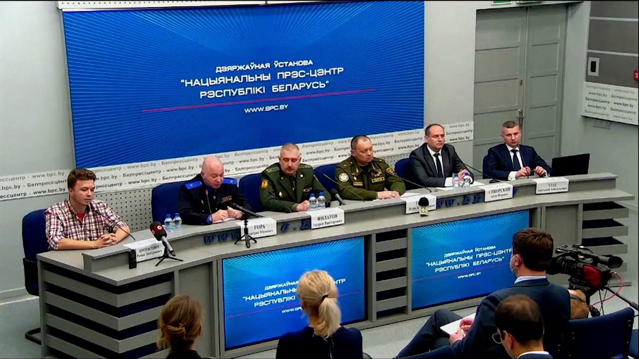 Protassewitsch: Neuer Auftritt vor Presse