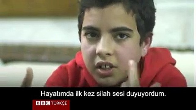 Savaş ne demek? Suriyeli çocuklar anlatıyor