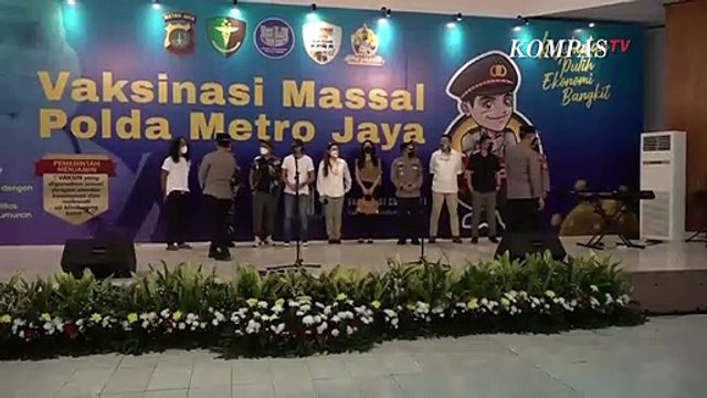 Polda Metro Jaya Gandeng Kaka Slank untuk Sosialisasi Vaksinasi Covid-19