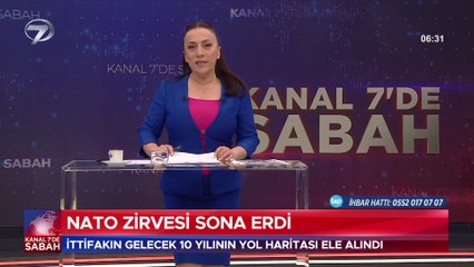 Kanal 7'de Sabah – 15 Haziran 2021