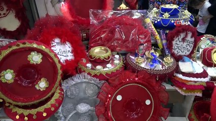 Normalleşme başladı kına ve çeyiz malzemelerine talep arttı