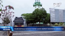 Polres Boyolali Terjunkan Water Canon Desinfektan di Asrama Haji