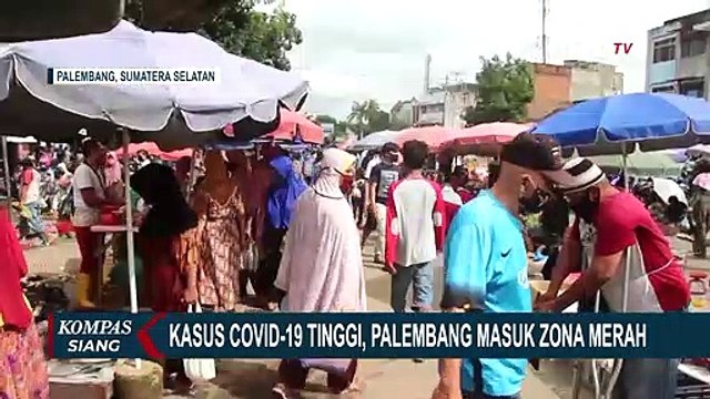 Palembang Masuk Zona Merah, Konfirmasi Harian Positif Covid-19 Tembus 121 Kasus
