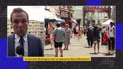 Royaume-Uni : le variant Delta retarde le déconfinement