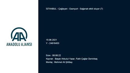 İSTANBUL - Çağlayan - Esenyurt - Sağanak etkili oluyor (8)