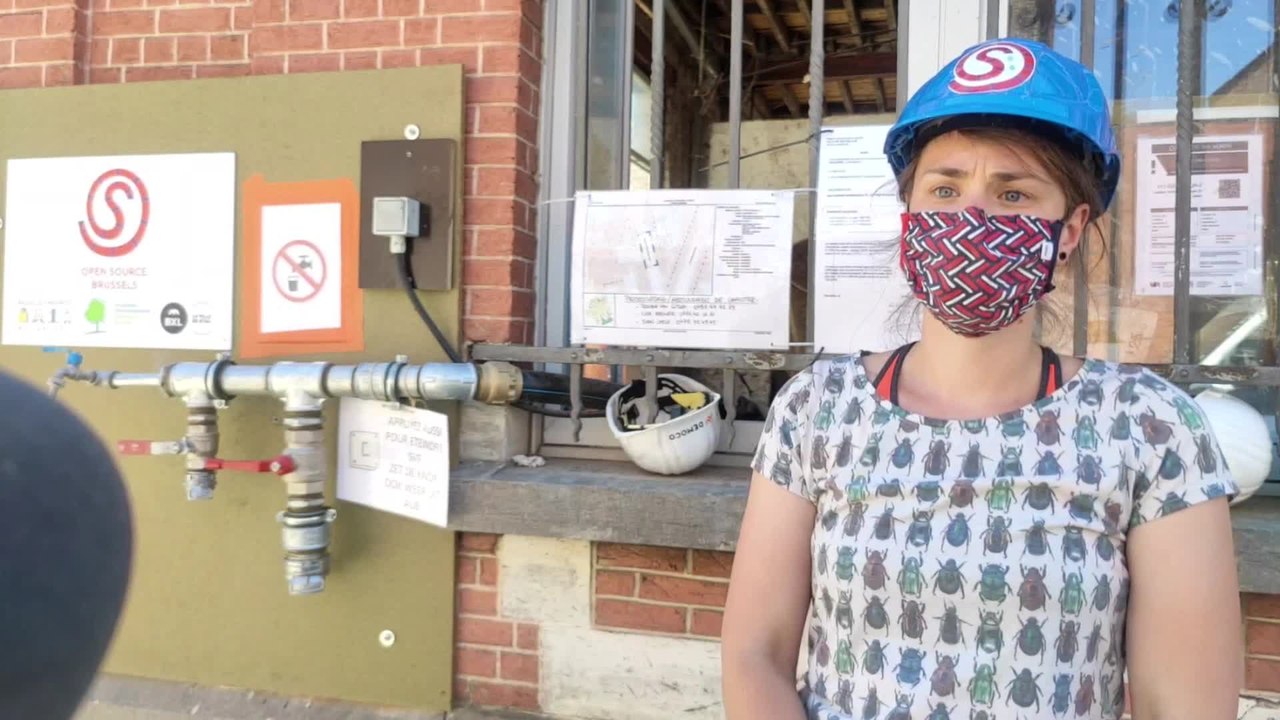 Lancement d'un premier projet de récupération des eaux de chantier à Bruxelles (Els Temmerman)