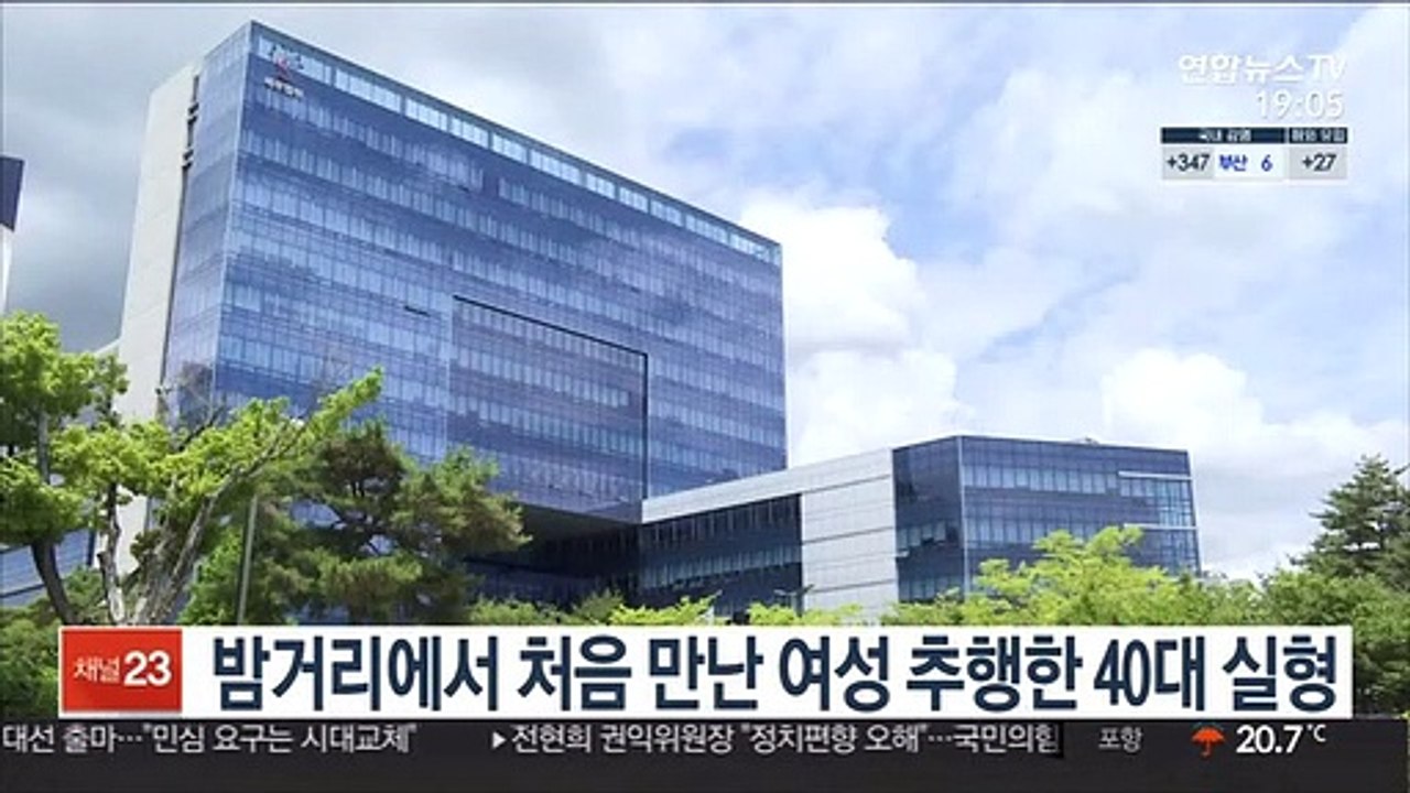 밤거리서 처음 만난 여성 추행한 40대 실형