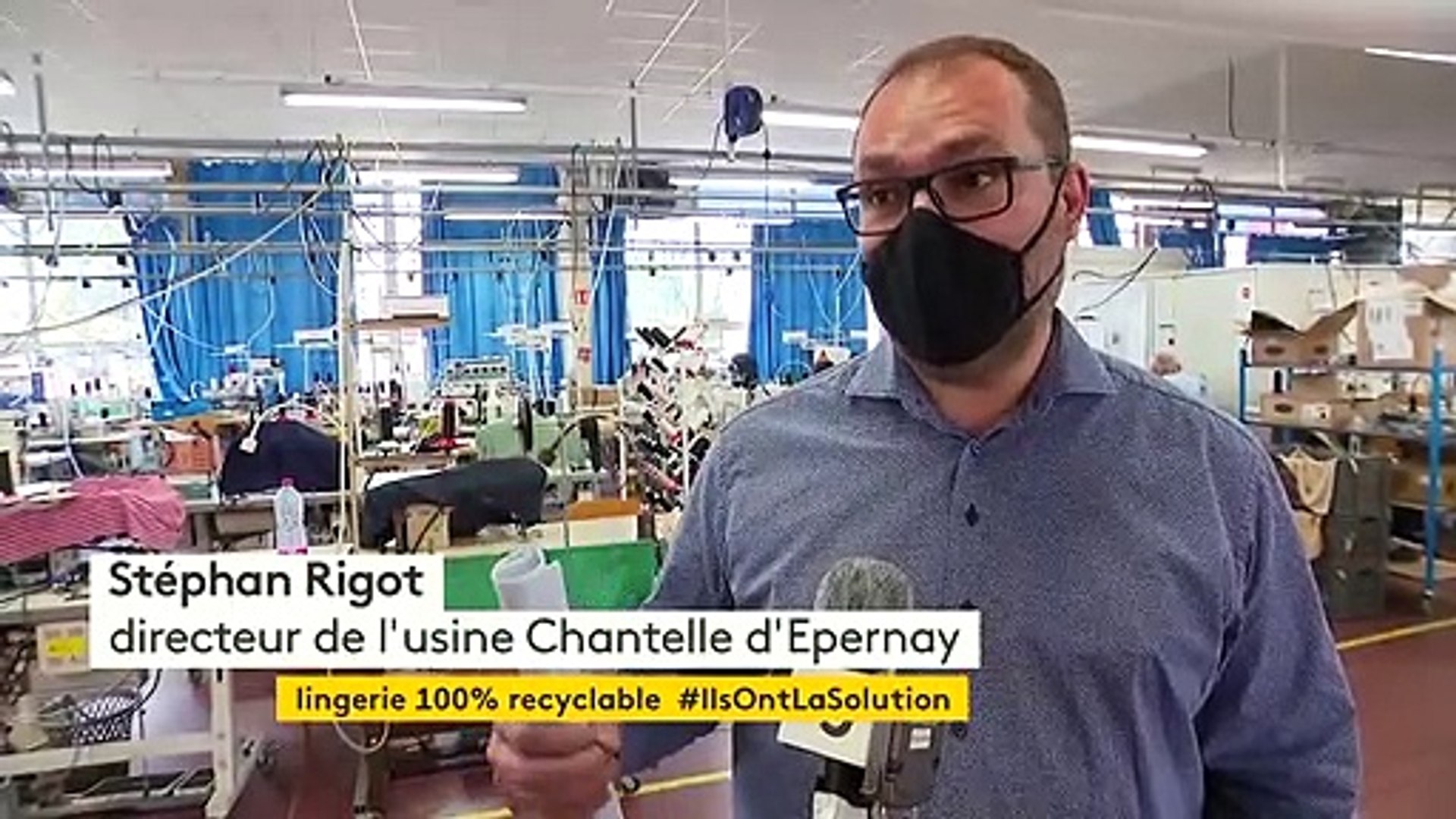 À Épernay, une grande marque de lingerie lance une gamme recyclable et made  in France - Vidéo Dailymotion
