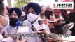 CM कैप्टन अमरिंदर सिंह के घर के बाहर अकालियों का बड़ा प्रदर्शन, हिरासत में लिए गए सुखबीर सिंह बादल