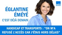 Handicap et transports : 