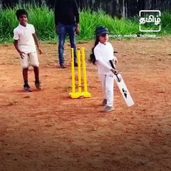 Anand Mahindra Shares Viral Video Of A Young Girl Playing Cricket