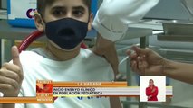 Gabriel García Fernández, de 12 años, el primer niño en recibir la vacuna Soberana 02 contra la Covid-19 en Cuba