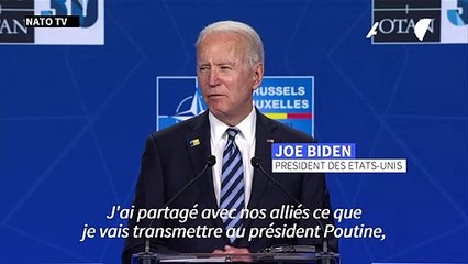Biden promet de défendre "l'intégrité territoriale" de l'Ukraine