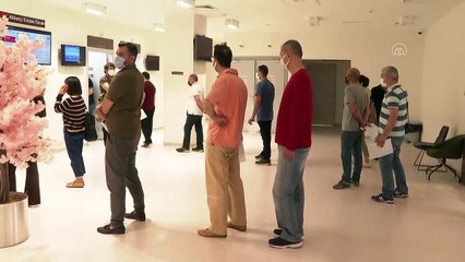 İSTANBUL - İşçi ve memurların Kovid-19'a karşı aşılanmasına başlandı