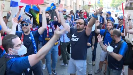 France- Allemagne : les supporters français sont arrivés à Munich