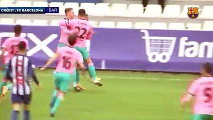 Le magnifique doublé de Konrad de la Fuente avec la réserve du Barça