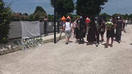 Hommage aux trois victimes d'un accident de la route à Crancey