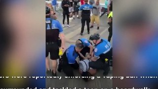 Videos of U.S. police using force on teens spark debate