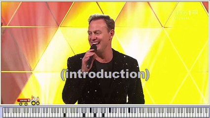 Sealed With A Kiss - Jason Donovan - karaoke Instrumental Version with virtual piano & lyrics