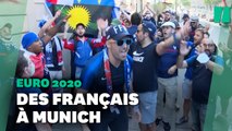 Euro 2020: Avant France-Allemagne à Munich, les supporters des Bleus donnent de la voix