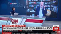 Alexandre Garcia fica em silêncio diante pergunta de Rafael Colombo e diz não saber se volta à CNN