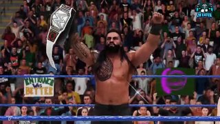 ROMAN REIGNS Wins All Championships | WWE 2K Custom Story